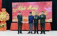 GDP’s Deputy Chief presents Tet gifts to wounded soldiers and sick veterans